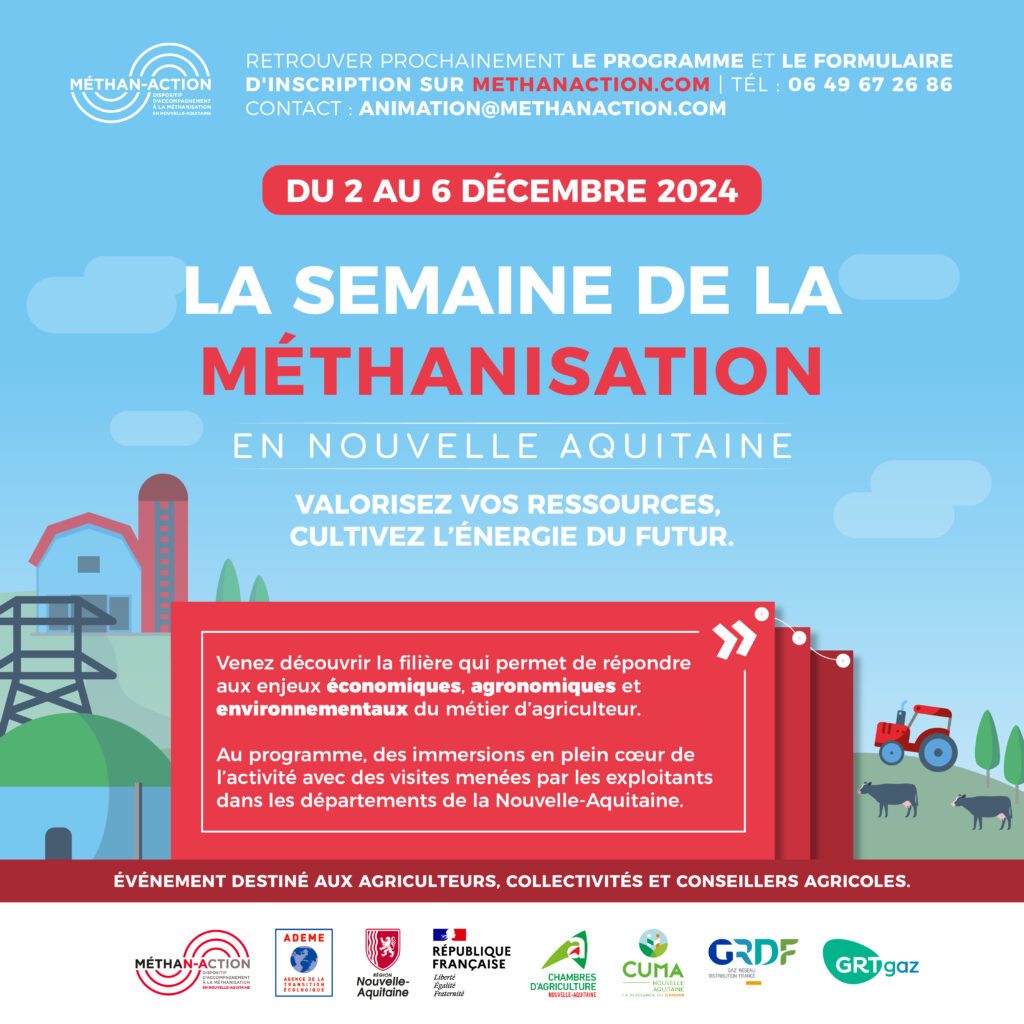 Semaine de la méthanisation 2024