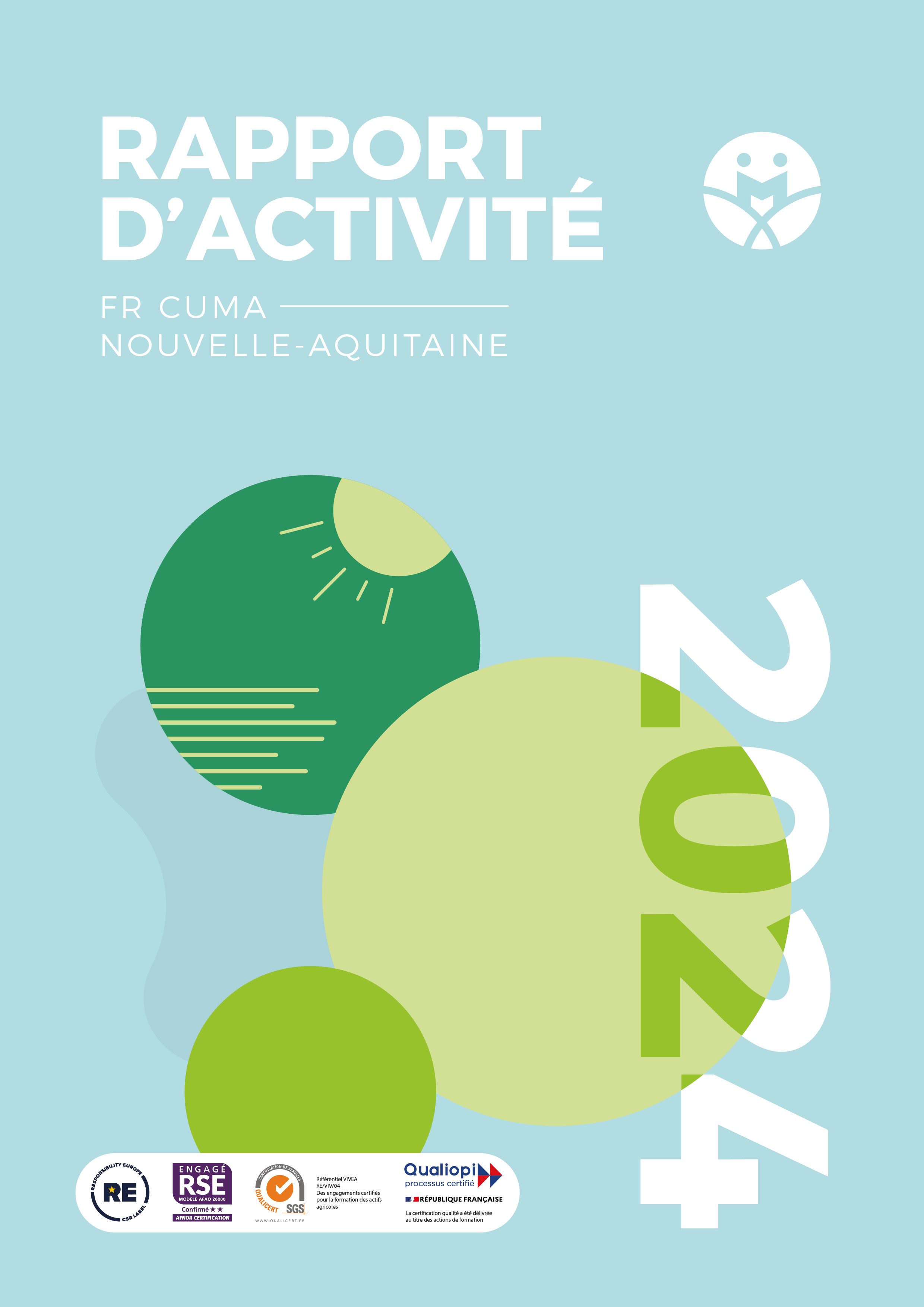 Rapport d'activité FRNA 2024 - Fédération régionale des Cuma de ...